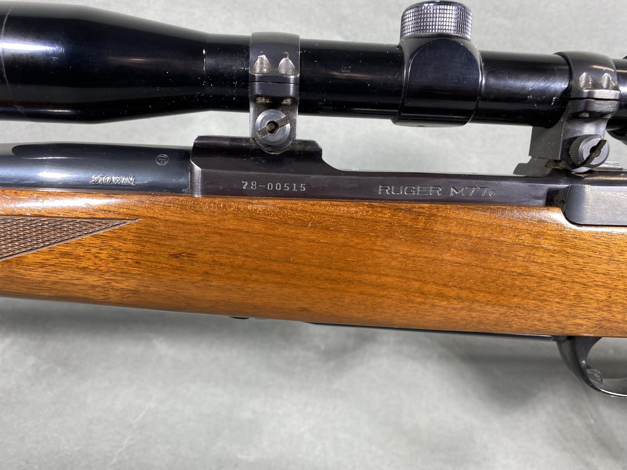 # Sturm Ruger M77 Hunting Rifle 270 Win Nice w/Scope