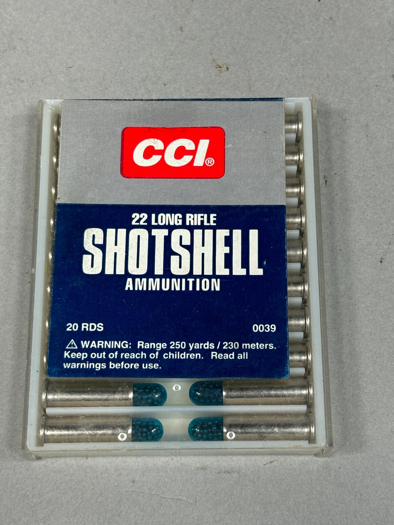 Group lot of Ammunition 22 LR, Mini Mag, Shot Shell, and more
