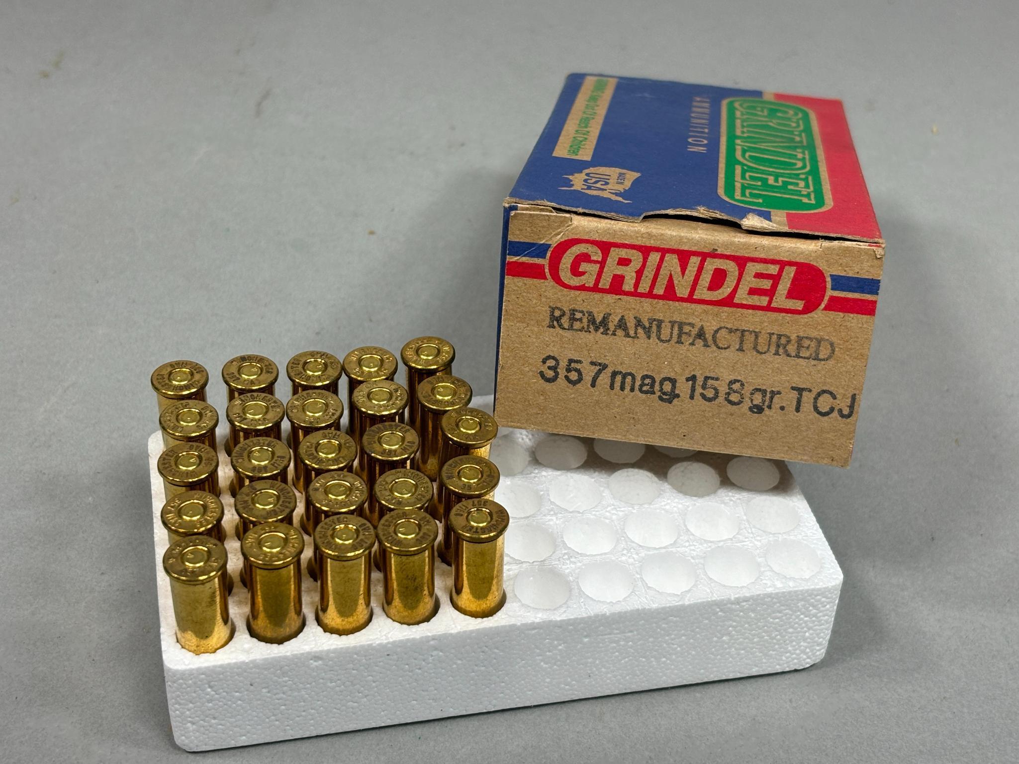 Three Boxes 357 Mag Pistol Ammunition