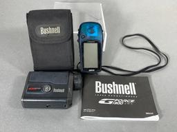 Garmin Legend GPS Plus Bushnell GForce 1300 Rangefinder for Shooting