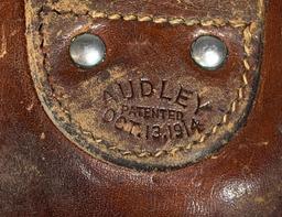 Group Lot Early Western Holsters Tooled Leather Some Signed