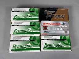 6 Boxes 380 Auto Pistol Ammo 300 Rounds Total