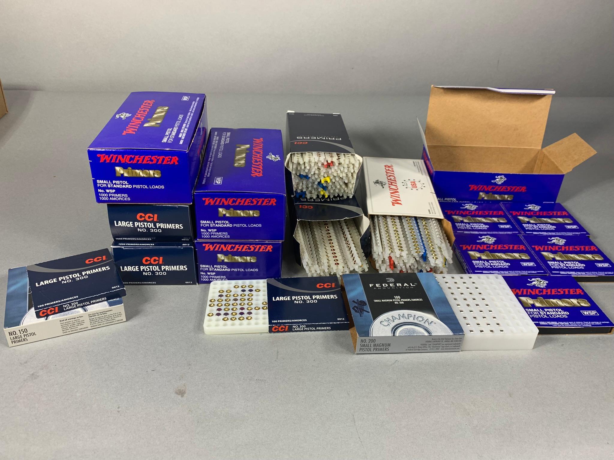 Large Lot of Pistol Primers