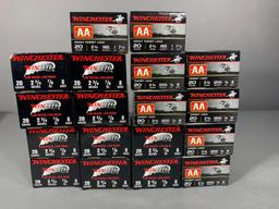 Huge Lot 18 Boxes Shotgun Shells 20 Gauge Winchester 450 rnds