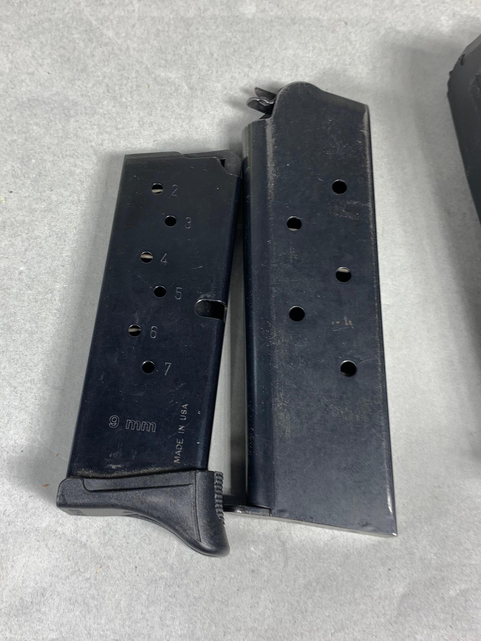 Group Lot of Pistol Magazines Mostly Glock 9mm