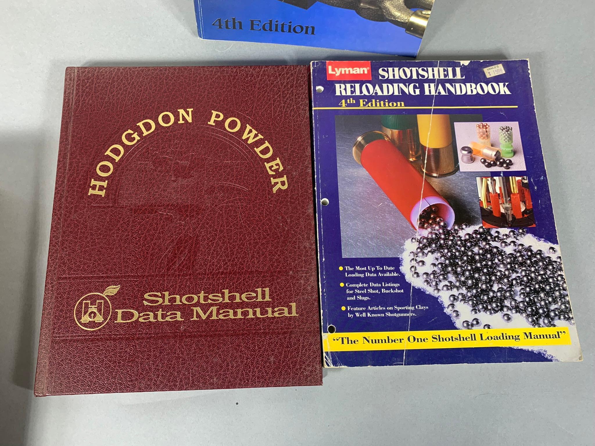 Three Vintage Books on Powder, Cast Bullet, Shotgun Shell Reloading