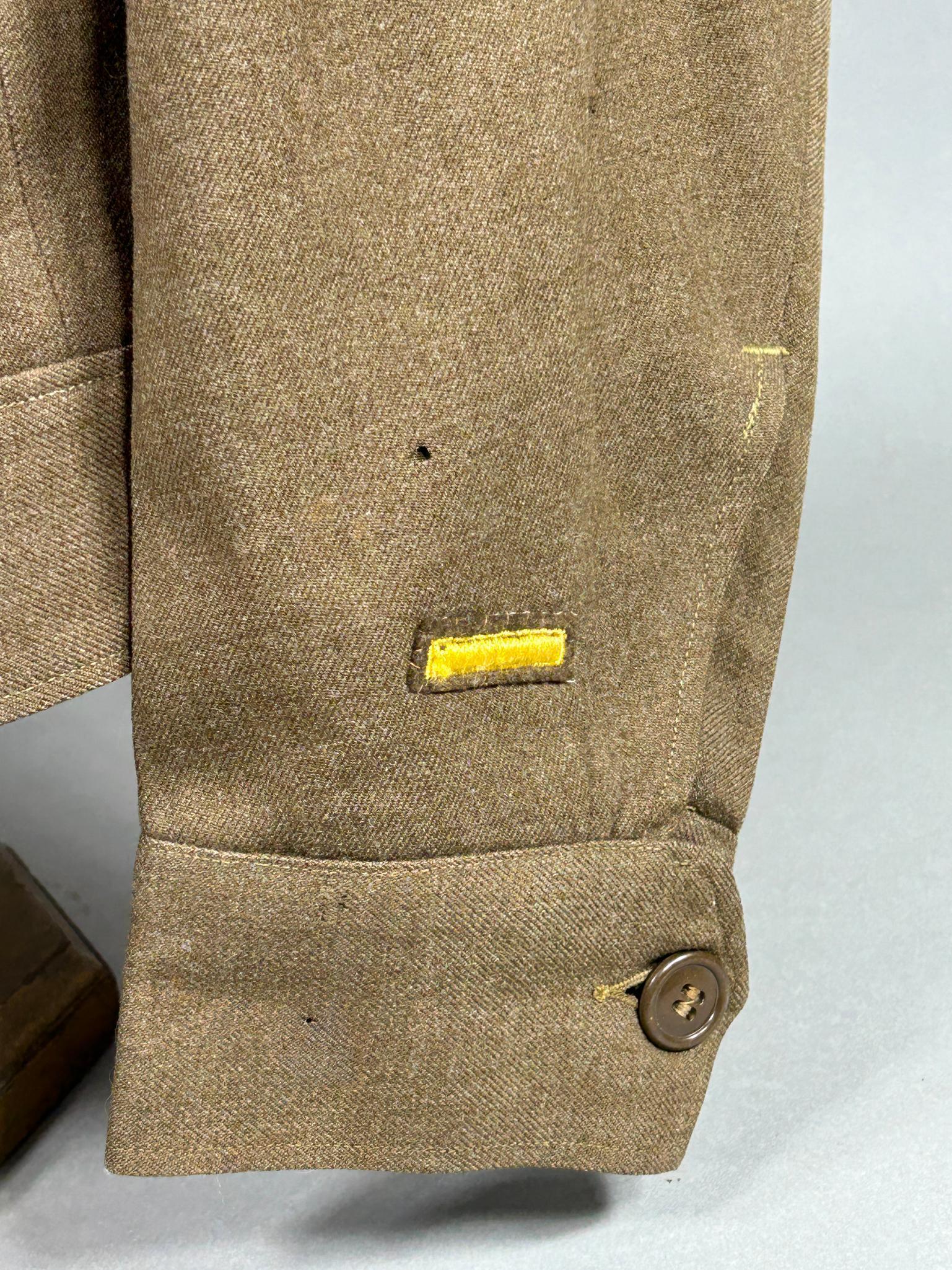 WWII Identified 10th Mountain Division "Ike" Jacket - Uniform Coat