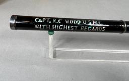 1954 USMC U.S. Marines Presentation Swagger Stick - Korea 1954