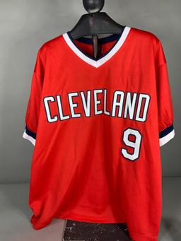 Carlos Baerga signed Cleveland Indians jersey, JSA