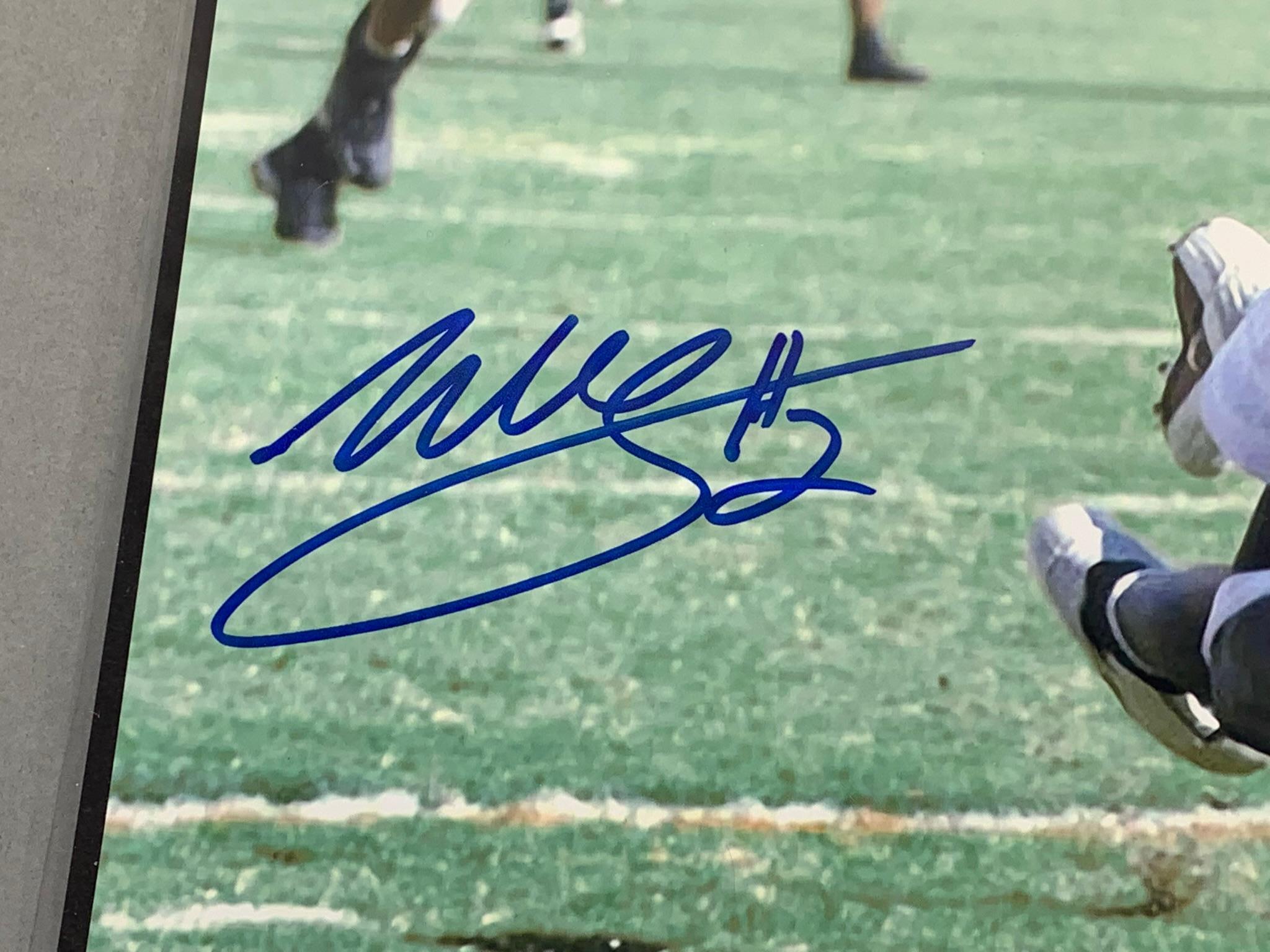 James Harrison, Willis McGahee color signed 16x20s, both JSA