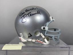 Jim Tressel Autographed Mini Helmet