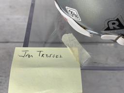 Jim Tressel Autographed Mini Helmet