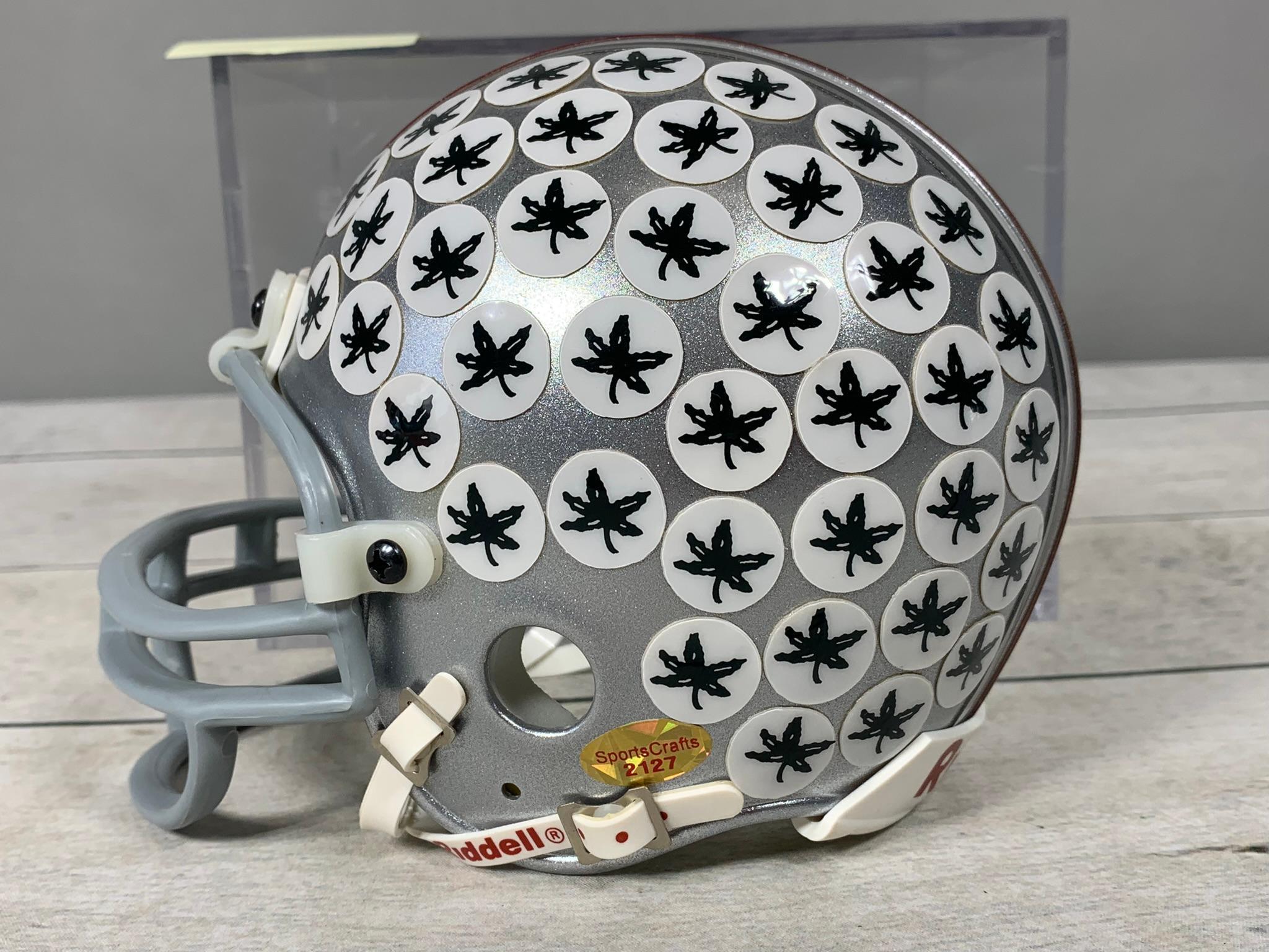 Jim Tressel Autographed Mini Helmet
