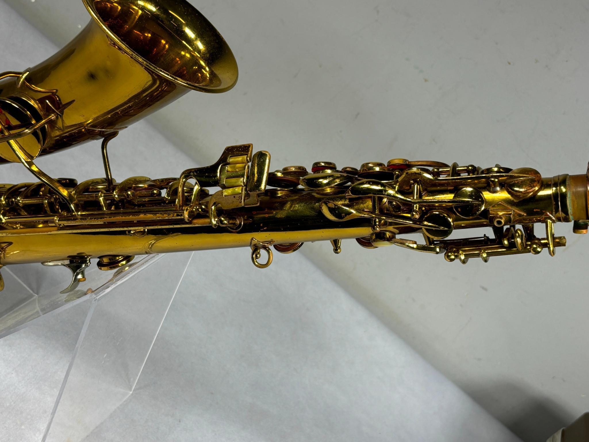 Vintage Conn Alto Saxophone in Case 1914 Patent Date