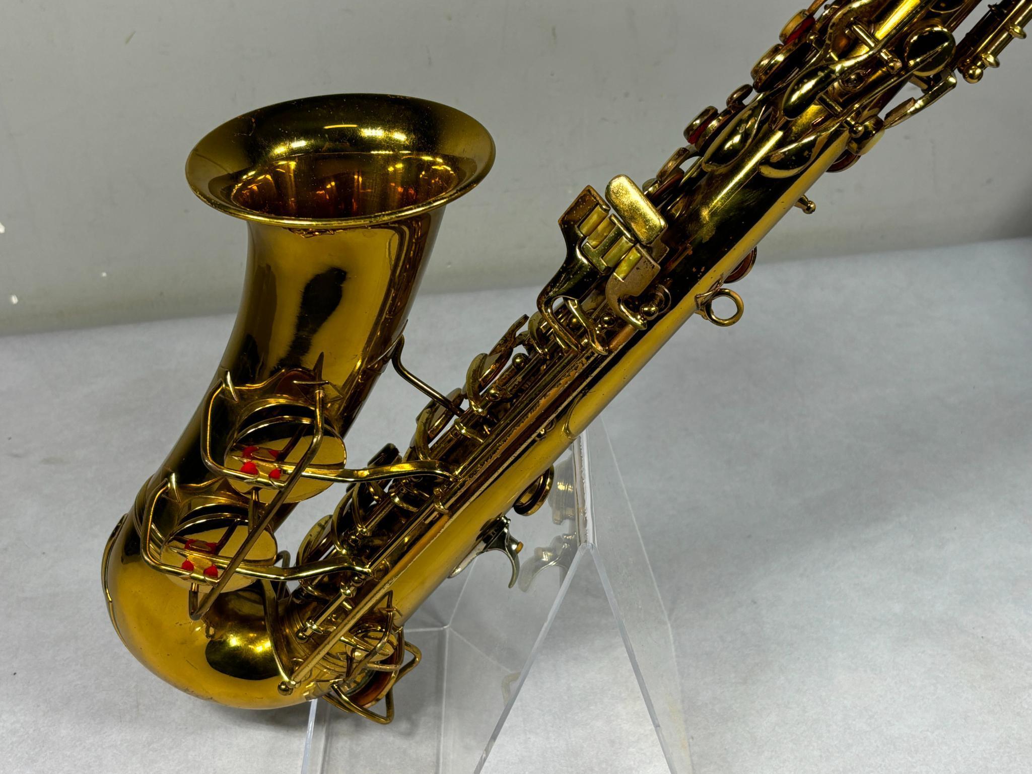 Vintage Conn Alto Saxophone in Case 1914 Patent Date