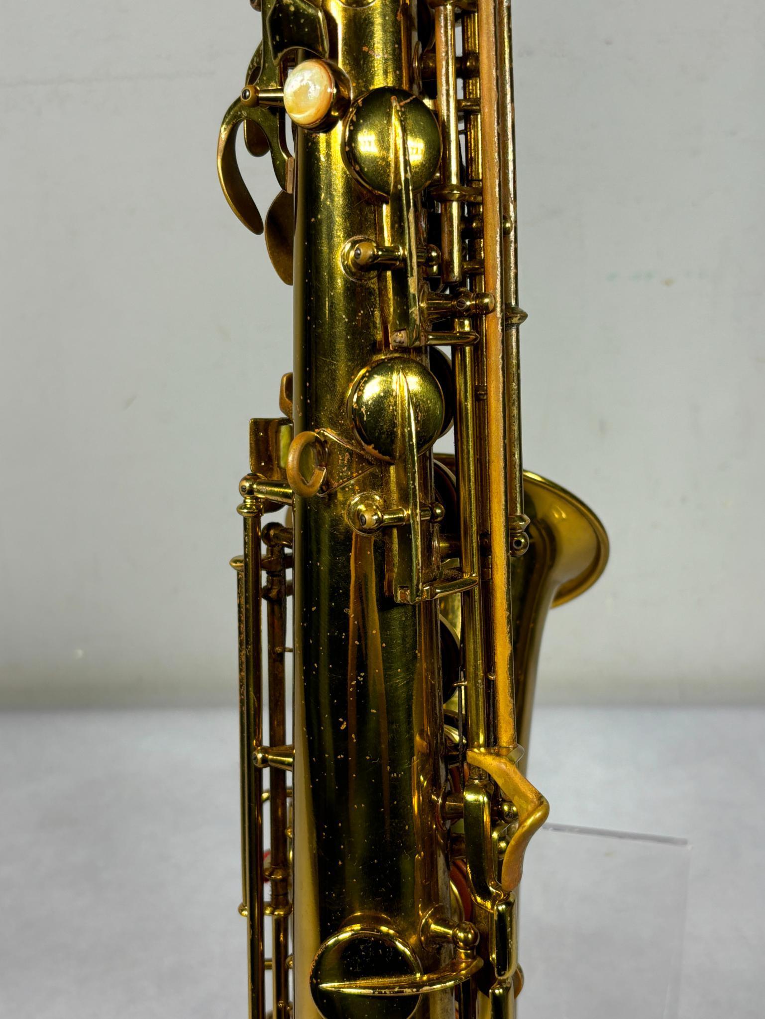 Vintage Conn Alto Saxophone in Case 1914 Patent Date