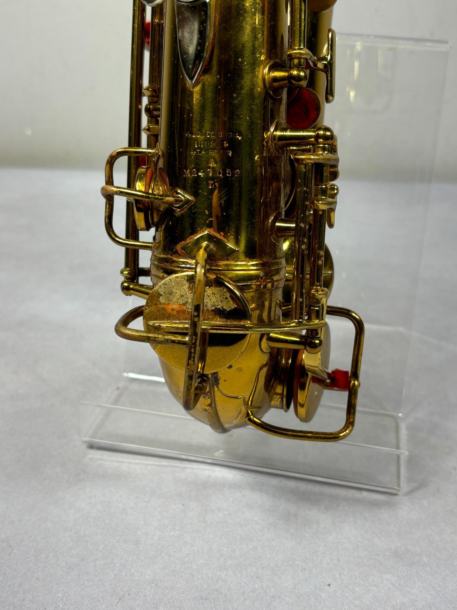 Vintage Conn Alto Saxophone in Case 1914 Patent Date