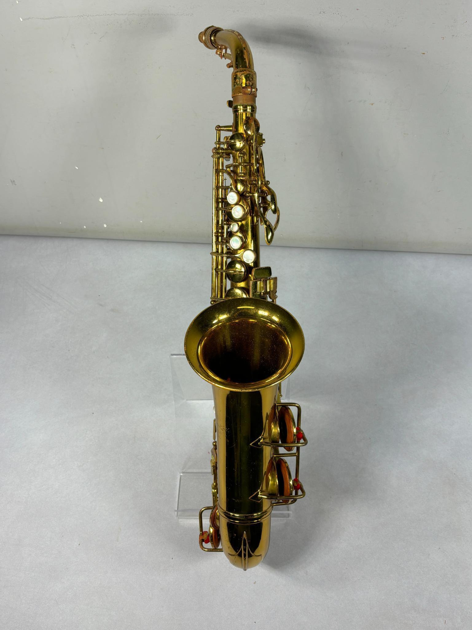 Vintage Conn Alto Saxophone in Case 1914 Patent Date