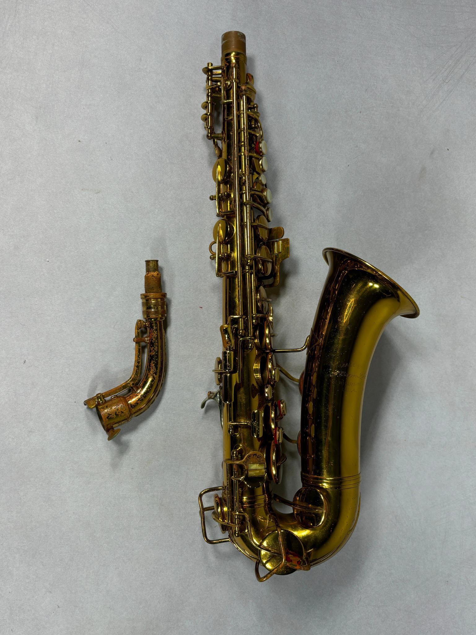 Vintage Conn Alto Saxophone in Case 1914 Patent Date