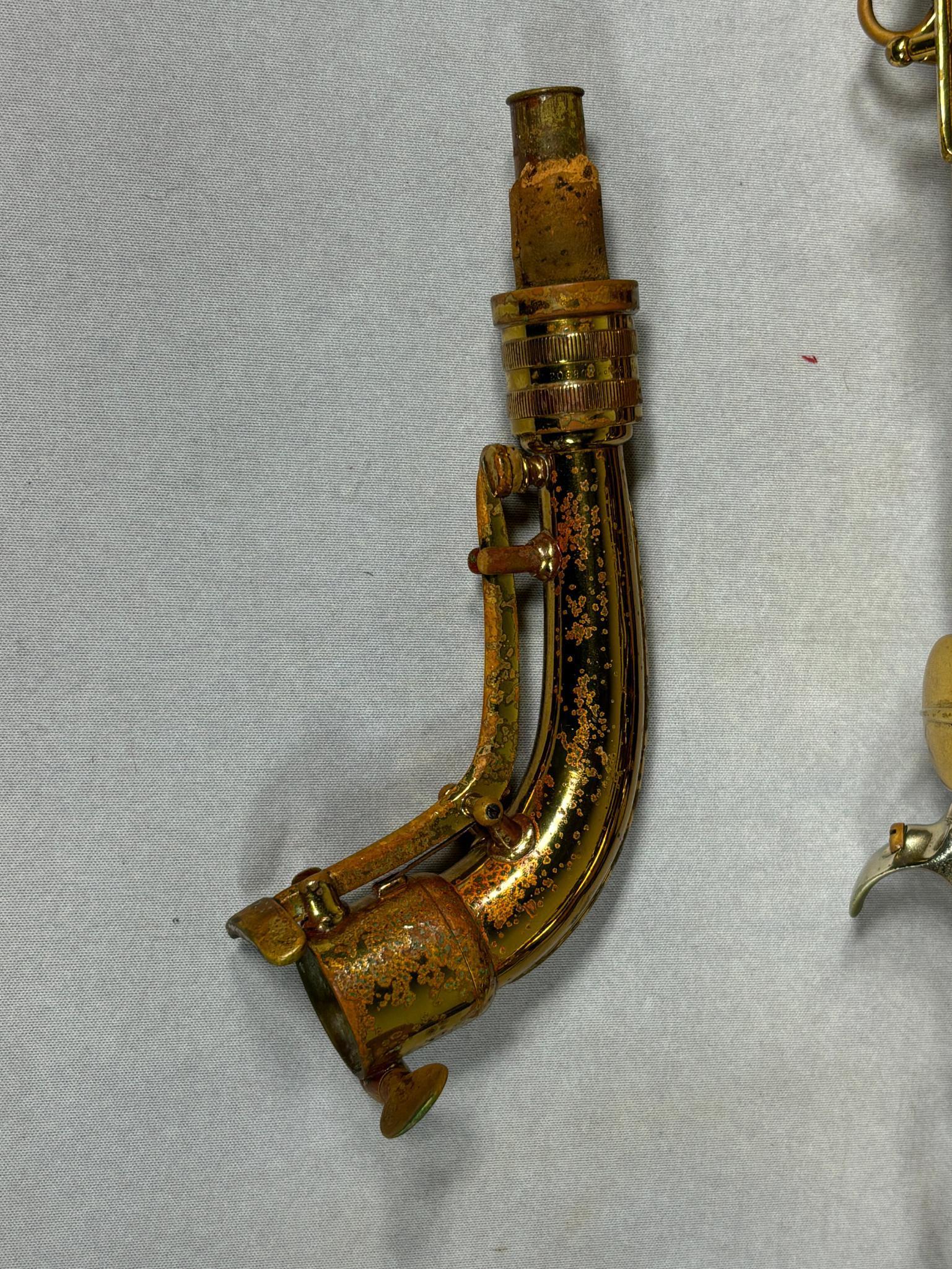 Vintage Conn Alto Saxophone in Case 1914 Patent Date