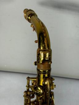 Vintage Conn Alto Saxophone in Case 1914 Patent Date