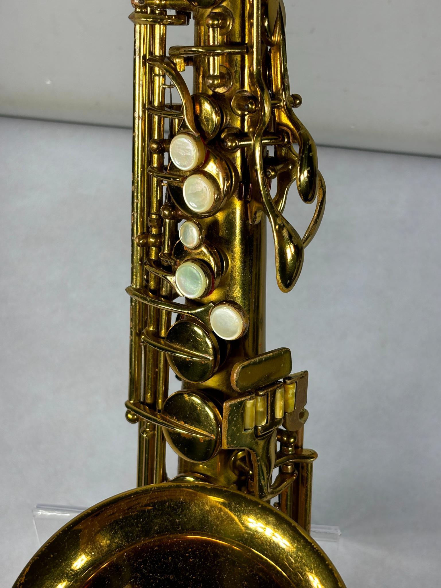 Vintage Conn Alto Saxophone in Case 1914 Patent Date