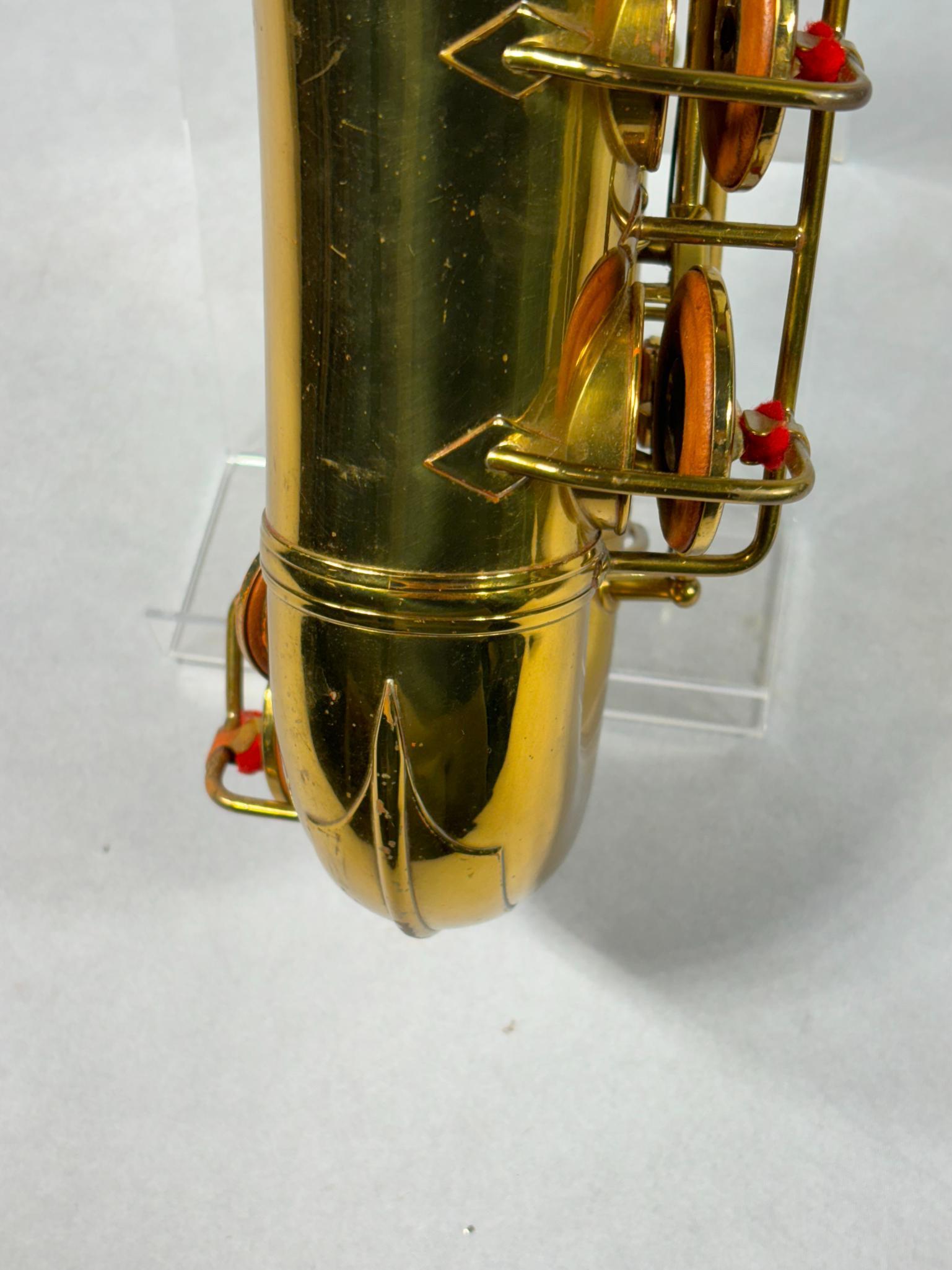 Vintage Conn Alto Saxophone in Case 1914 Patent Date