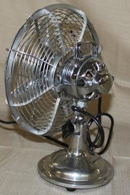 CINNI 200 mm Table Fan, Chrome plated
