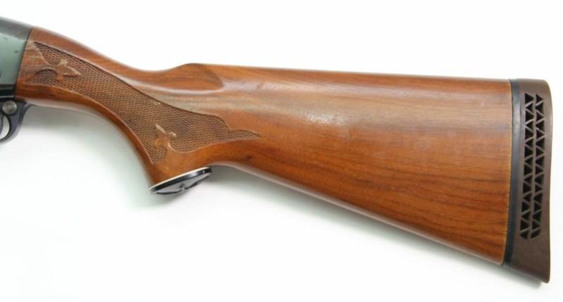 Remington, Model 870 LH Wingmaster, 20 ga, s/n S531985X, shotgun, brl length 27.75" slide action