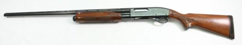 Remington, Model 870 LH Wingmaster, 20 ga, s/n S531985X, shotgun, brl length 27.75" slide action