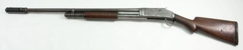 Winchester, Model 1897, 12 ga, s/n 228664, shotgun, brl length 25.5", slide action