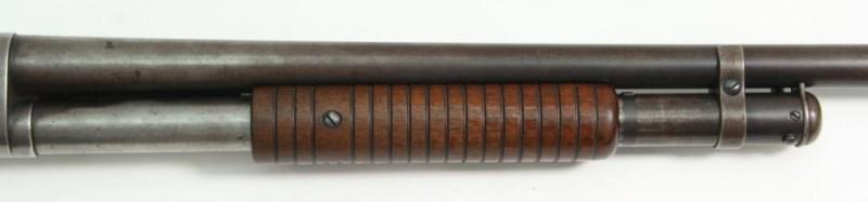 Winchester, Model 1897, 12 ga, s/n 228664, shotgun, brl length 25.5", slide action