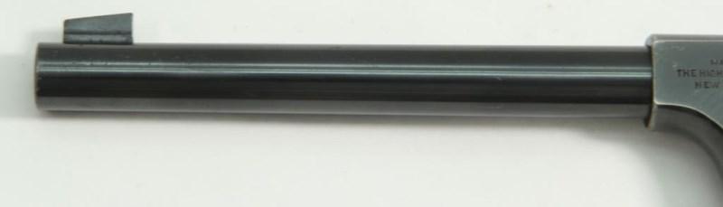 High Standard, Model C, .22 short, s/n 81850, pistol, brl length 6.75", semi auto