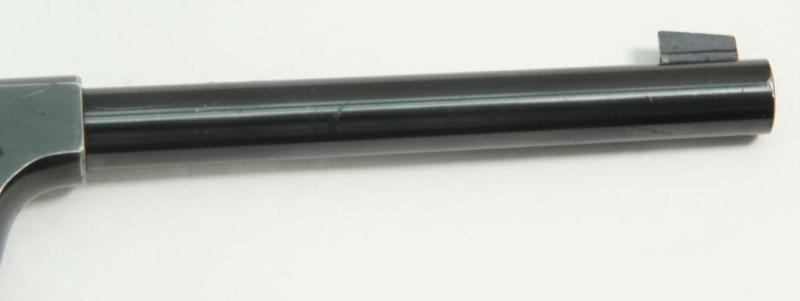 High Standard, Model C, .22 short, s/n 81850, pistol, brl length 6.75", semi auto