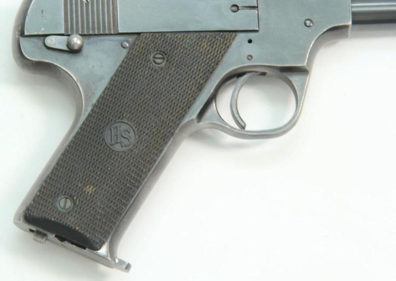 High Standard, Model C, .22 short, s/n 81850, pistol, brl length 6.75", semi auto