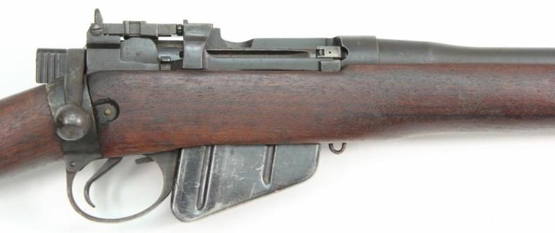 Lee-Enfield, Sporterized No. 4 MK1, .303 British, s/n 16109, rifle, brl length 25", bolt action