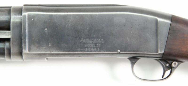 Remington, Model 29, 12 ga, s/n 35993, shotgun, brl length 30", slide action