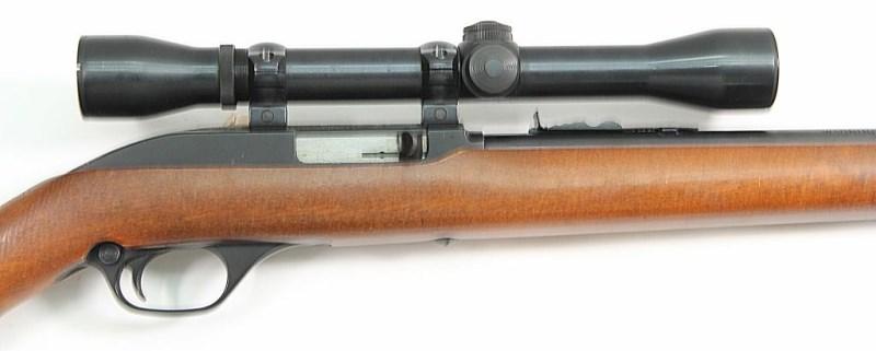 Marlin, Model 60, .22 LR, s/n 17387833, rifle, brl length 22", semi auto