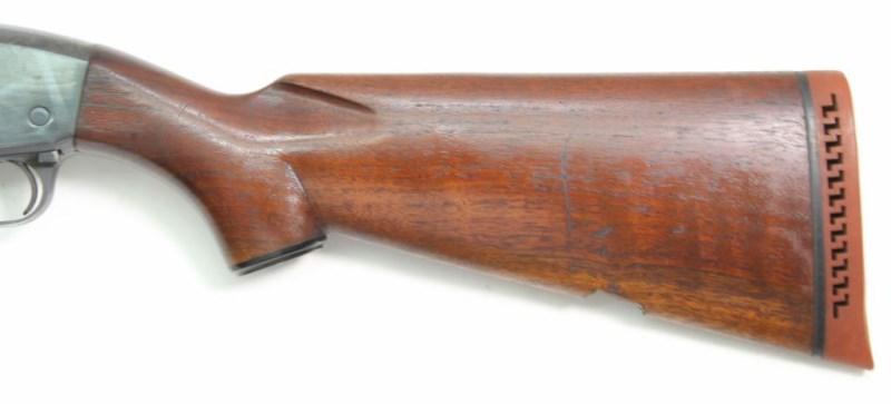 J.C. Higgins, Model 20, 12 ga, s/n NSN, shotgun, brl length 28", slide action