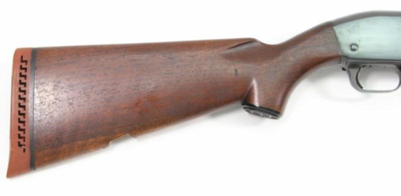 J.C. Higgins, Model 20, 12 ga, s/n NSN, shotgun, brl length 28", slide action