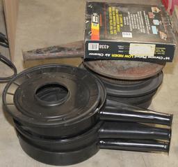 5 stock 409 air cleaners & 1 NIB 14" filter
