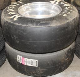2 chrome COPO wheels-used- 30/9.0R/15