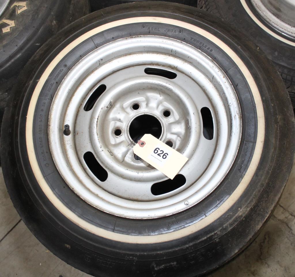 (3) 14" Chev and 1 Rally wheels