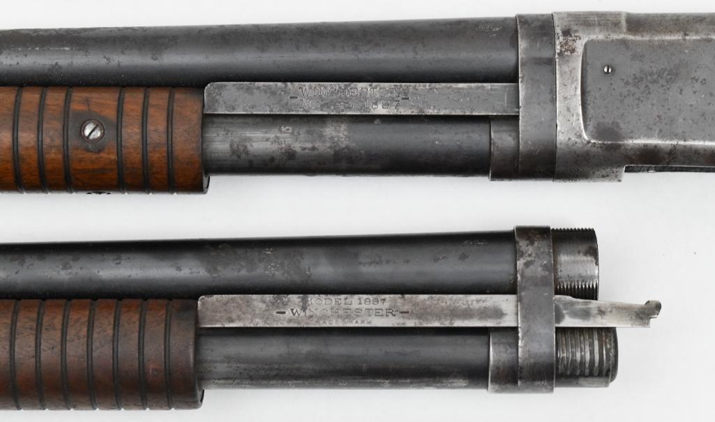 Winchester Model 1897 two barrel set