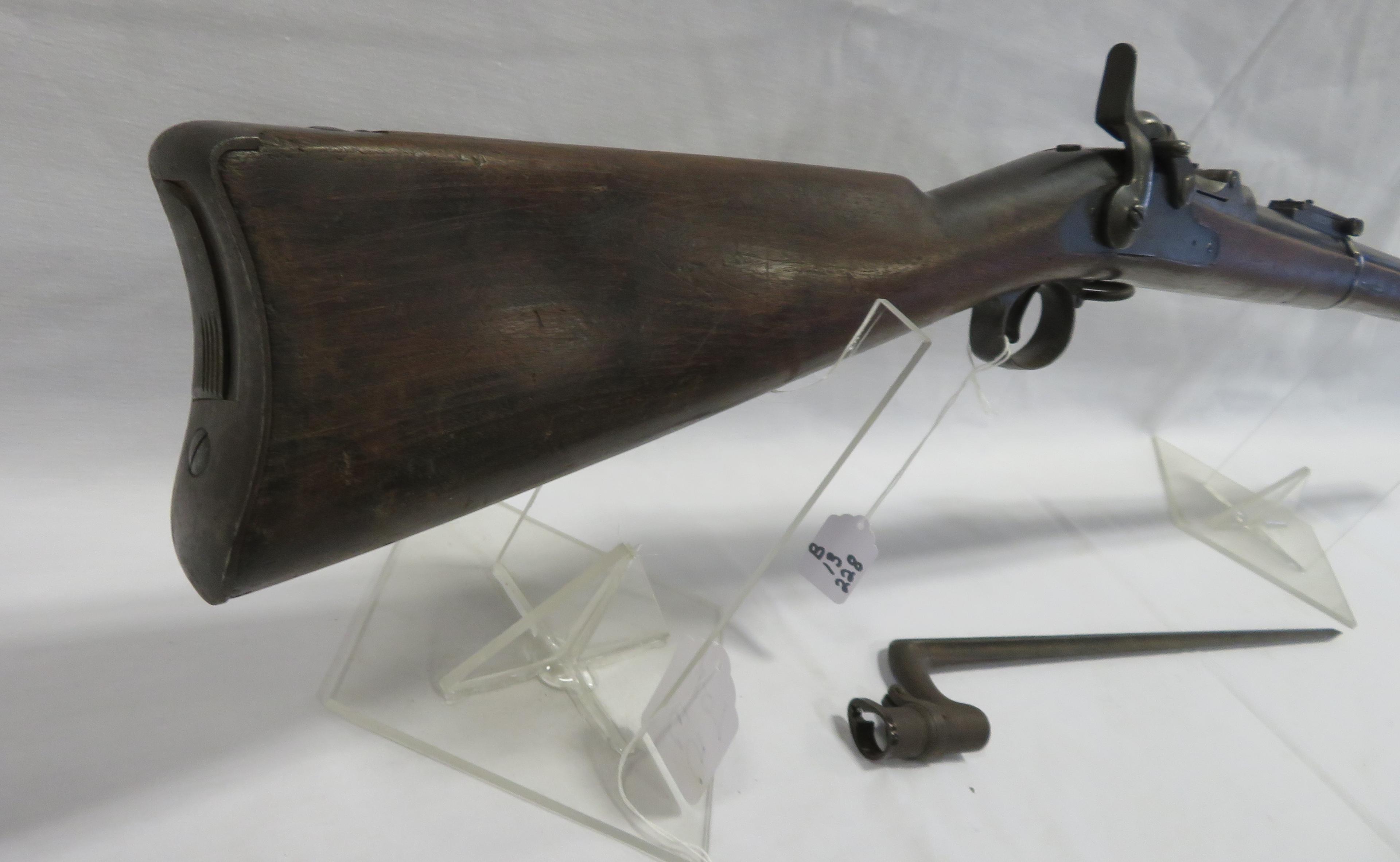 US Model 1884 Springfield Trapdoor 45/70 Govt with Bayonet