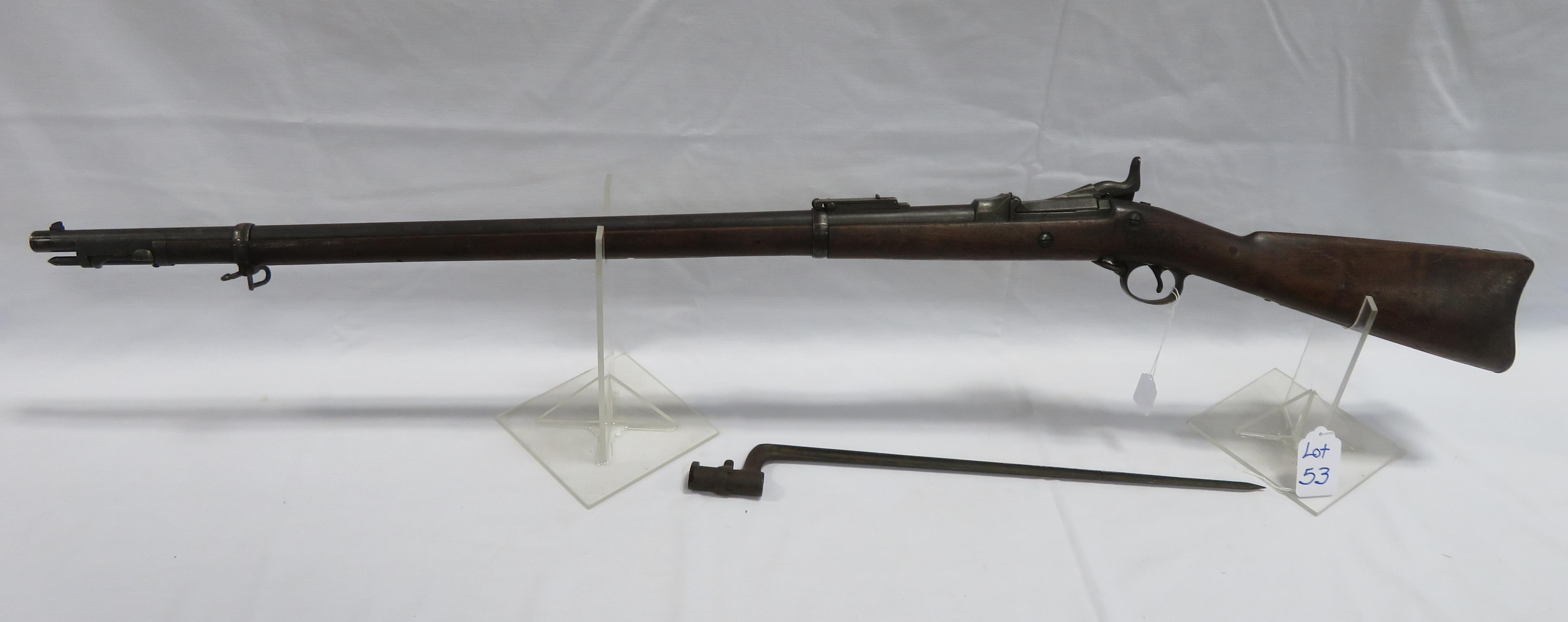 US Model 1884 Springfield Trapdoor 45/70 Govt with Bayonet