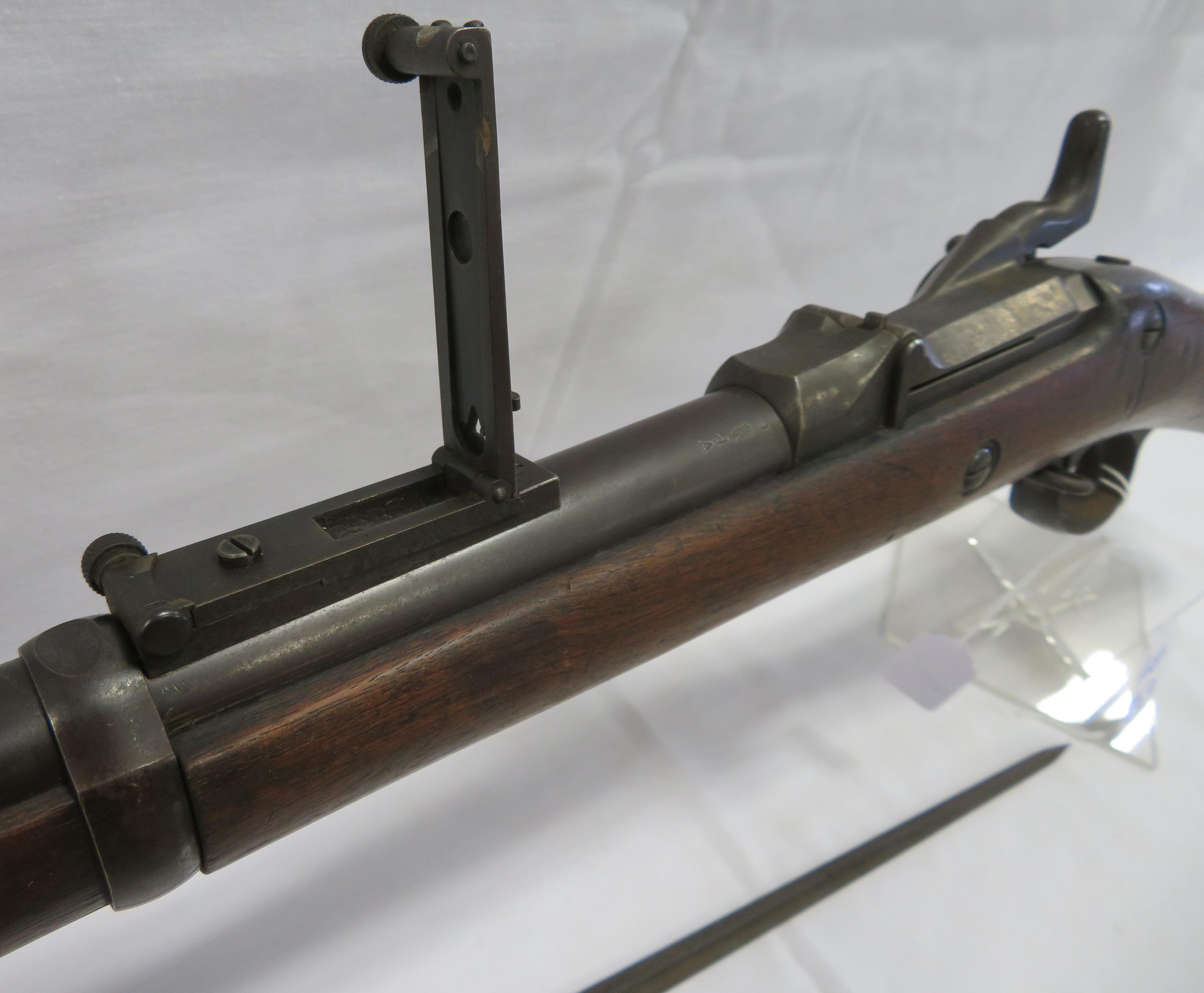 US Model 1884 Springfield Trapdoor 45/70 Govt with Bayonet
