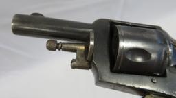 Belgian 6 Shot Folding Trigger Revolver