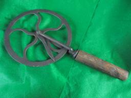 ANTIQUE BLACKSMITH "TRAVELER" FOR WHEEL SPOKE LAYOUT-NEAT