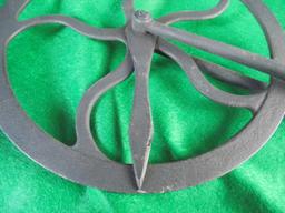 ANTIQUE BLACKSMITH "TRAVELER" FOR WHEEL SPOKE LAYOUT-NEAT
